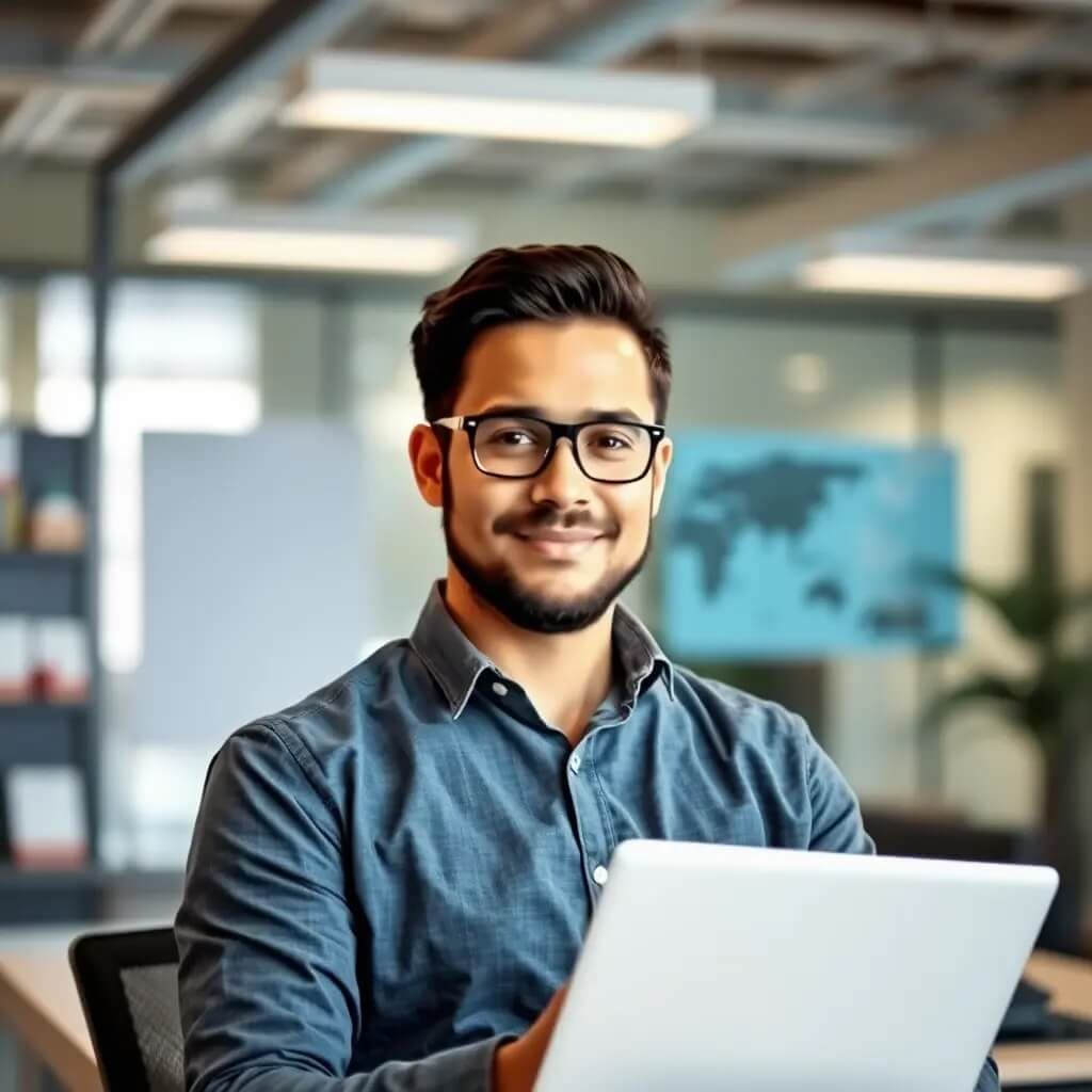 Potret AI profesional untuk Startup Founder