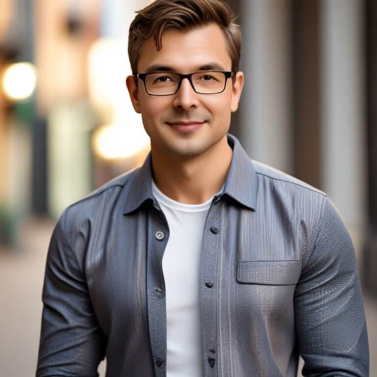 KI-Porträt für Dating Profile