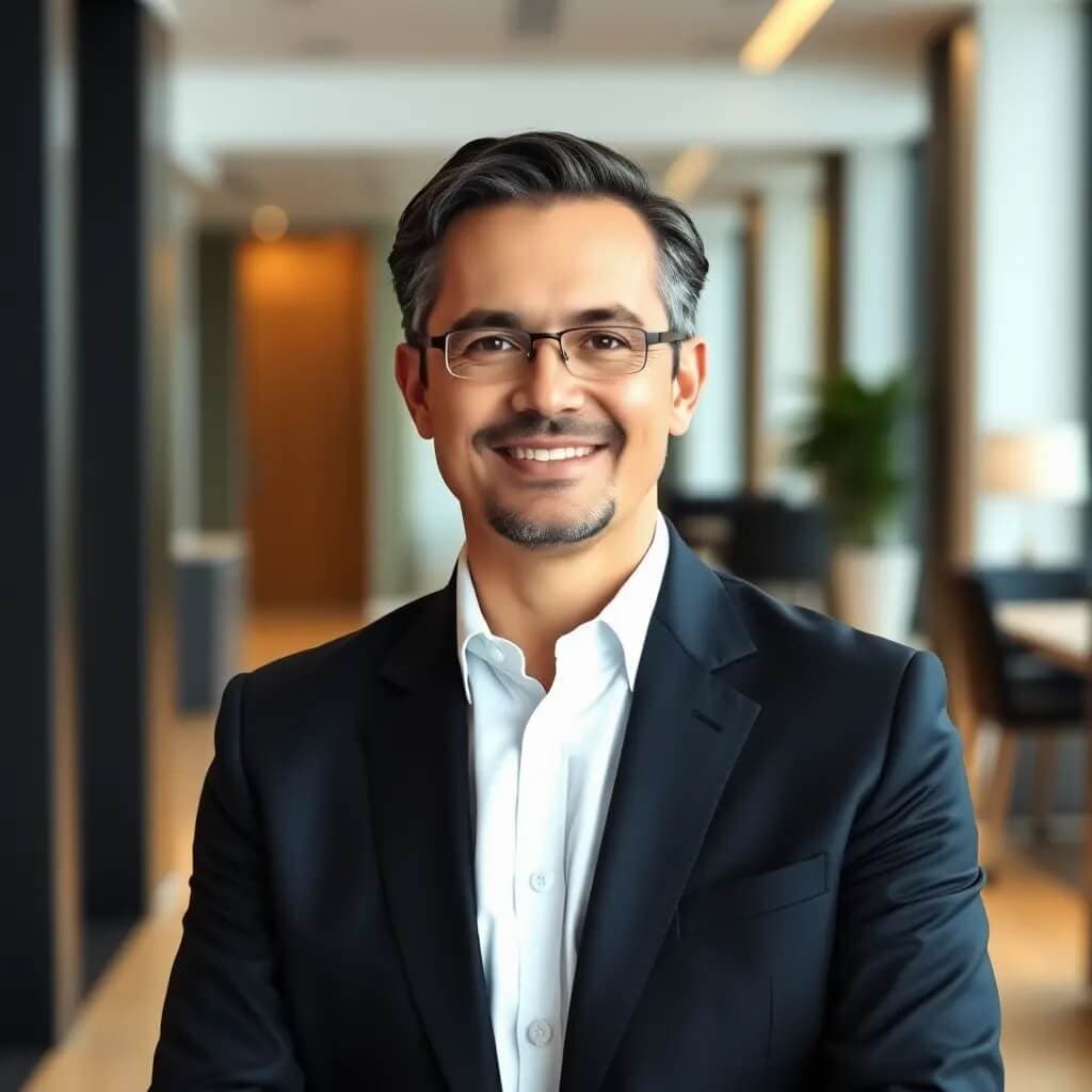KI-Porträt für Financial Advisor