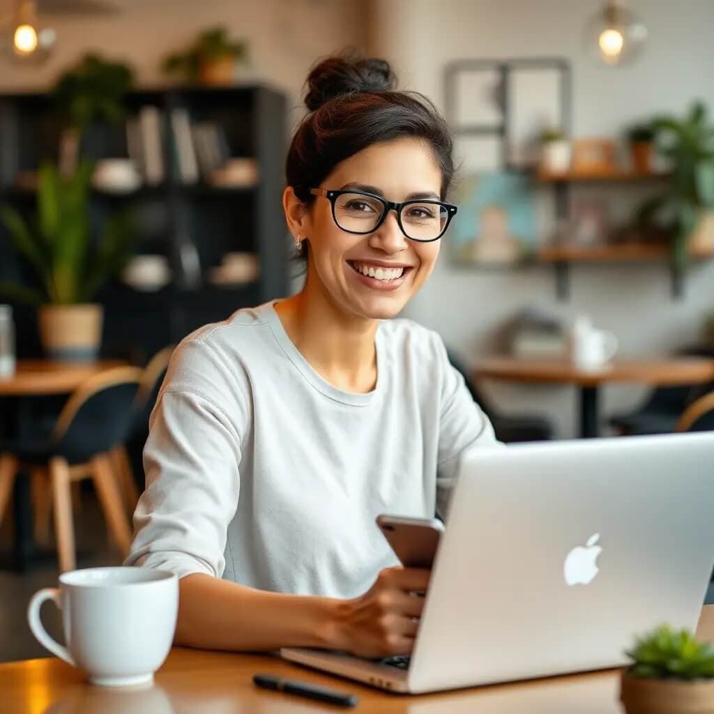 KI-Porträt für Freelance Professional