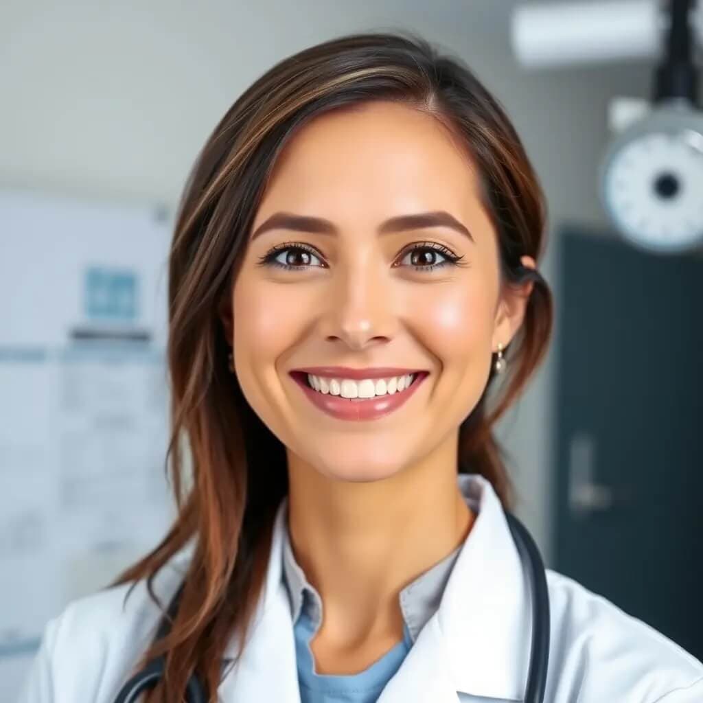 KI-Porträt für Medical Professional