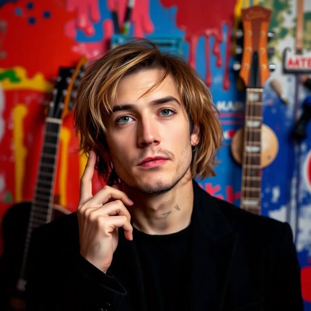Профессиональный AI-портрет для Musician or Artist