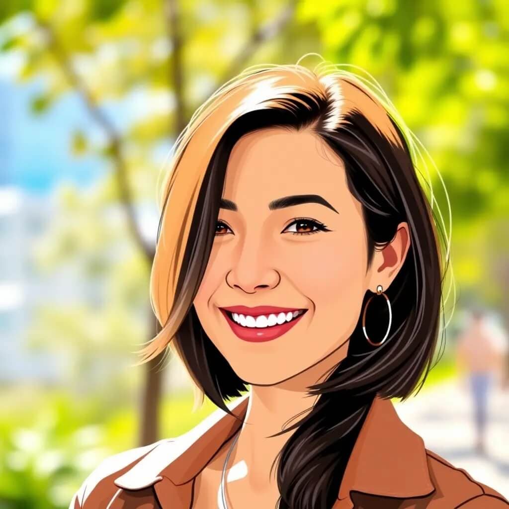 Профессиональный AI-портрет для Social Media Profile