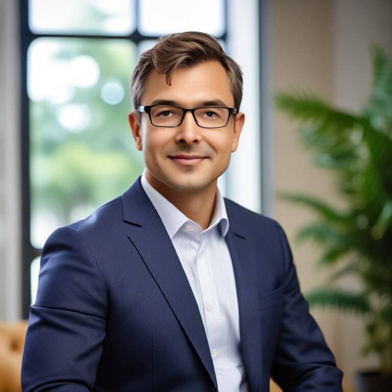 KI-Porträt für Therapist